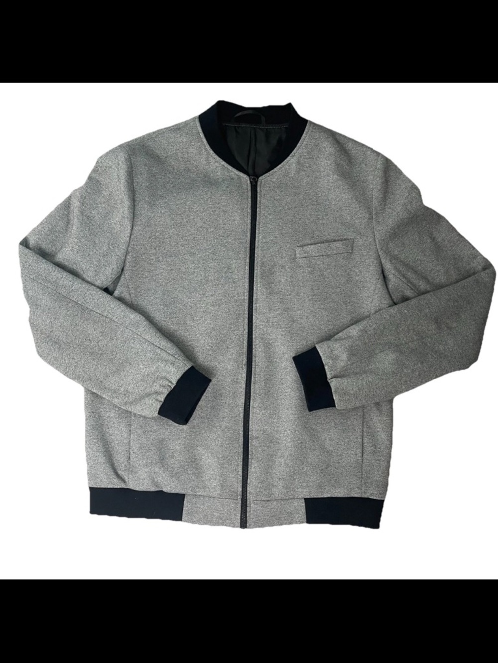 Topman Bomber Jacket 42 Outerwear Coat Streetwear Utility Classic Moto Sporty